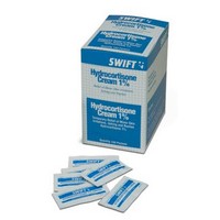 Honeywell 2330144 Swift First Aid 1 Gram Foil Pack 1% Hydrocortisone Cream (144 Per Box)